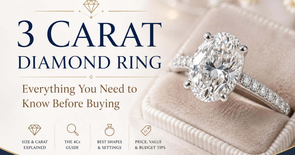 3 carat diamond ring guide