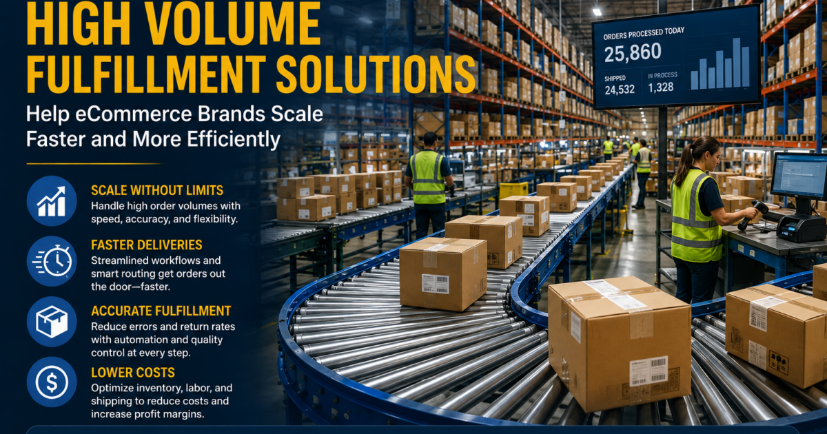 High Volume Fulfillment Solutions