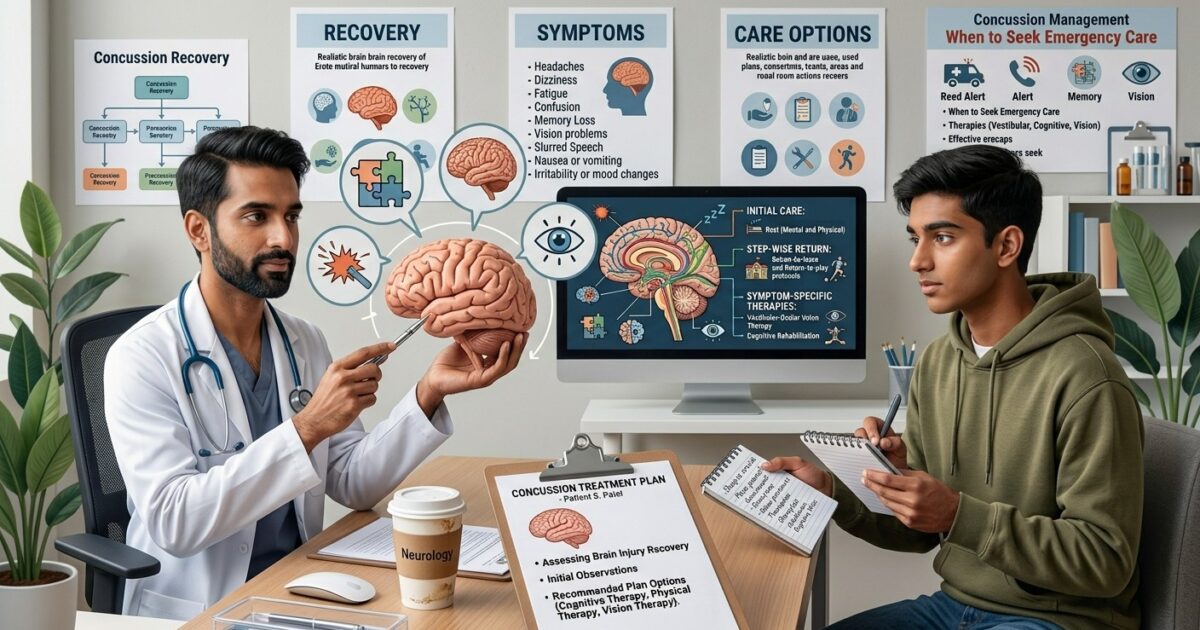 Concussion Treatment: Symptoms, Recovery, and Rehabilitation