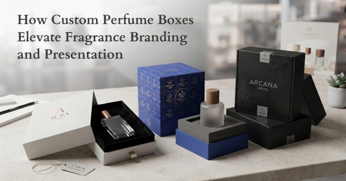 How Custom Perfume Boxes Elevate Fragrance Branding and Presentation