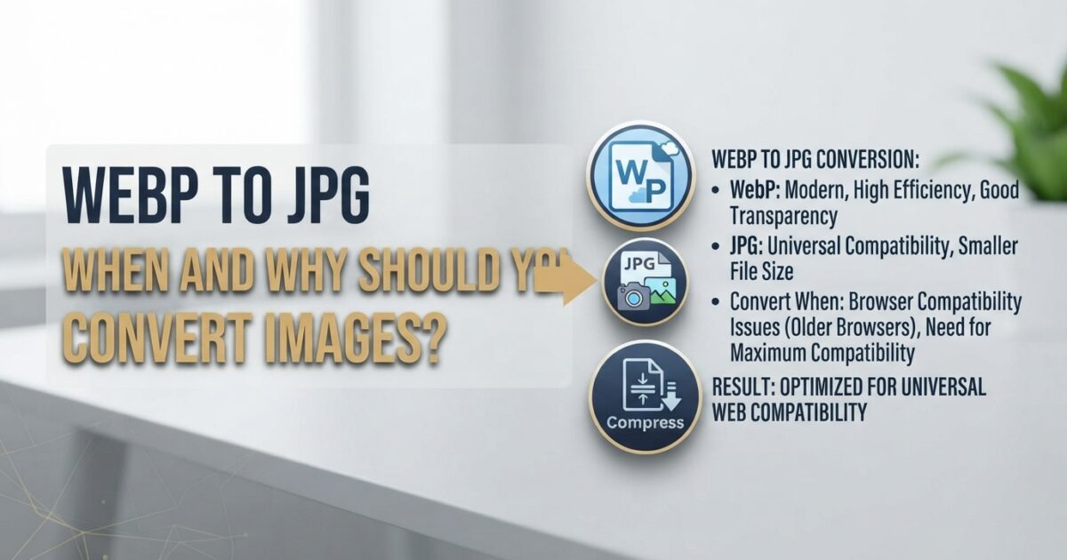 WebP to JPG: When and Why Should You Convert Images?